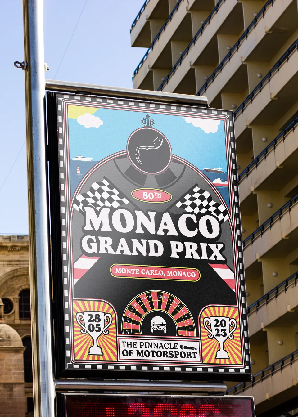 Formula Profifahrer — Monaco Mockup