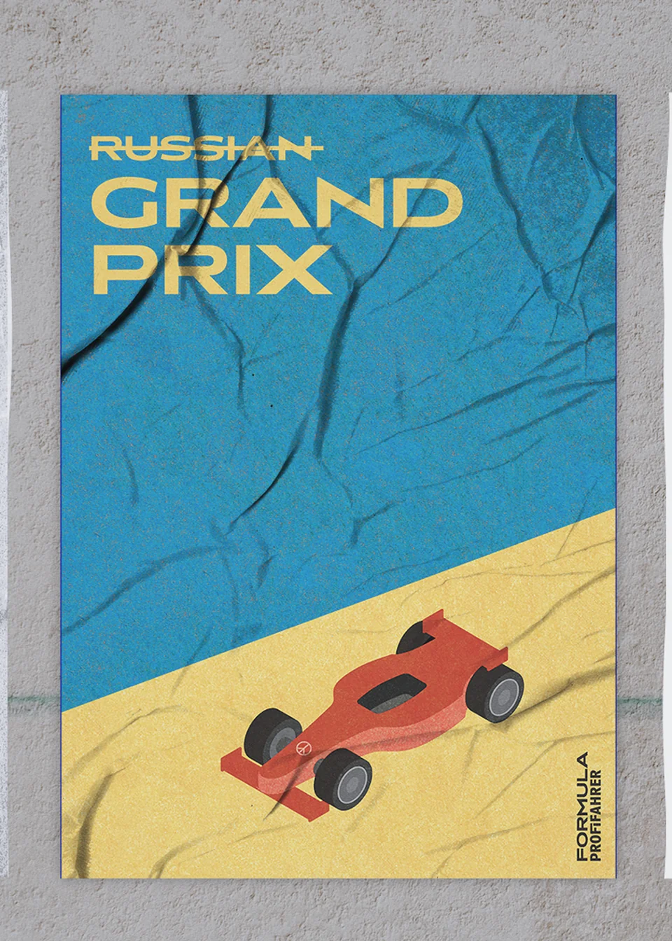 Formula Profifahrer — Poster Trio