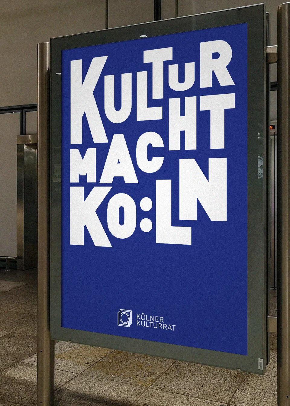 Kölner Kulturrat — City-Light Poster