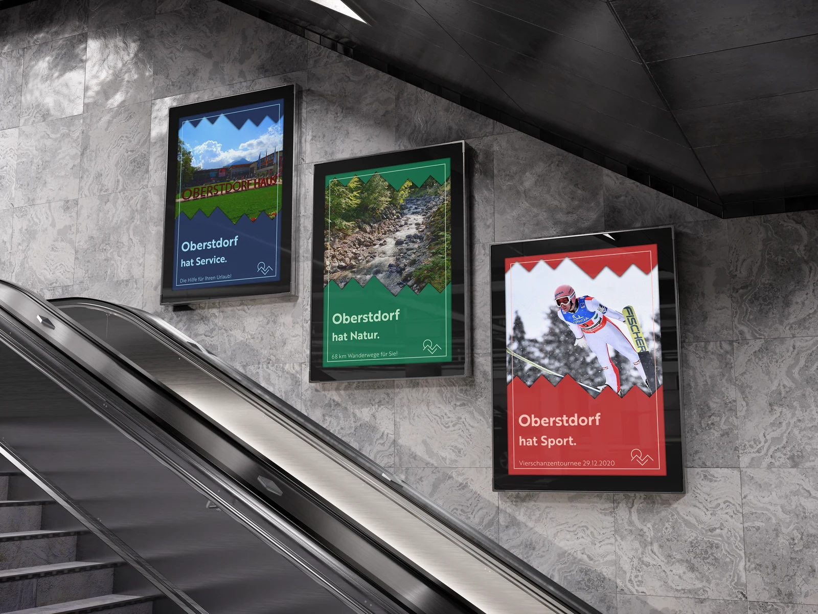 Markt Oberstdorf — Plakatkampagne