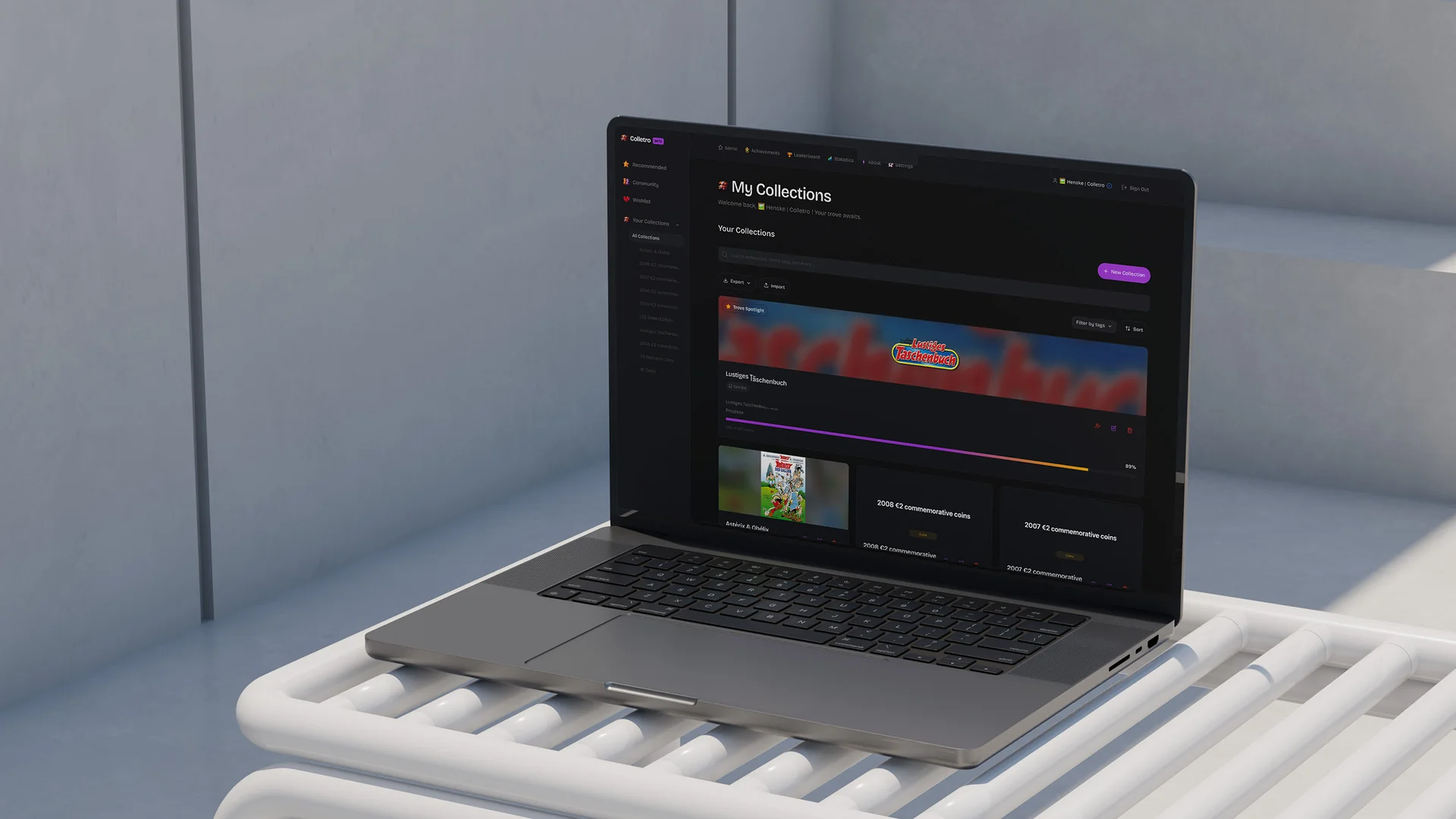 Colletro — Desktop