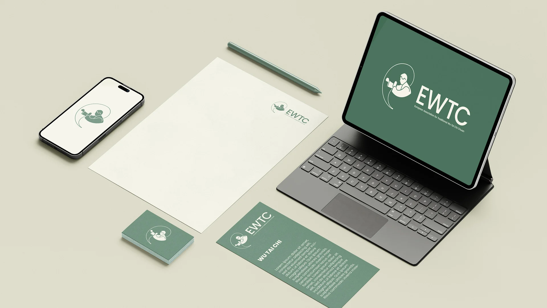 European Wu Tai Chi — Station Branding