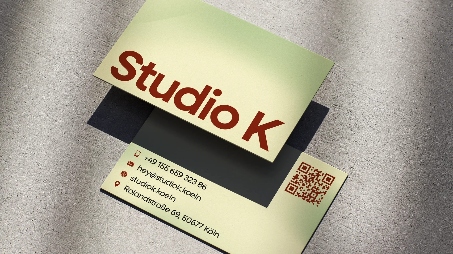 Studio K — Visitenkarten
