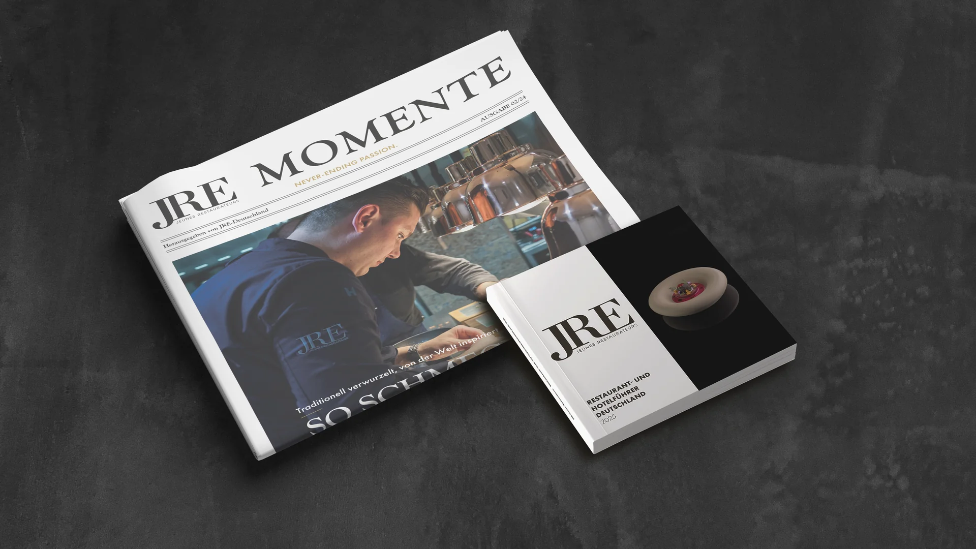 Jeunes Restaurateurs — Guide und Momente-Magazin