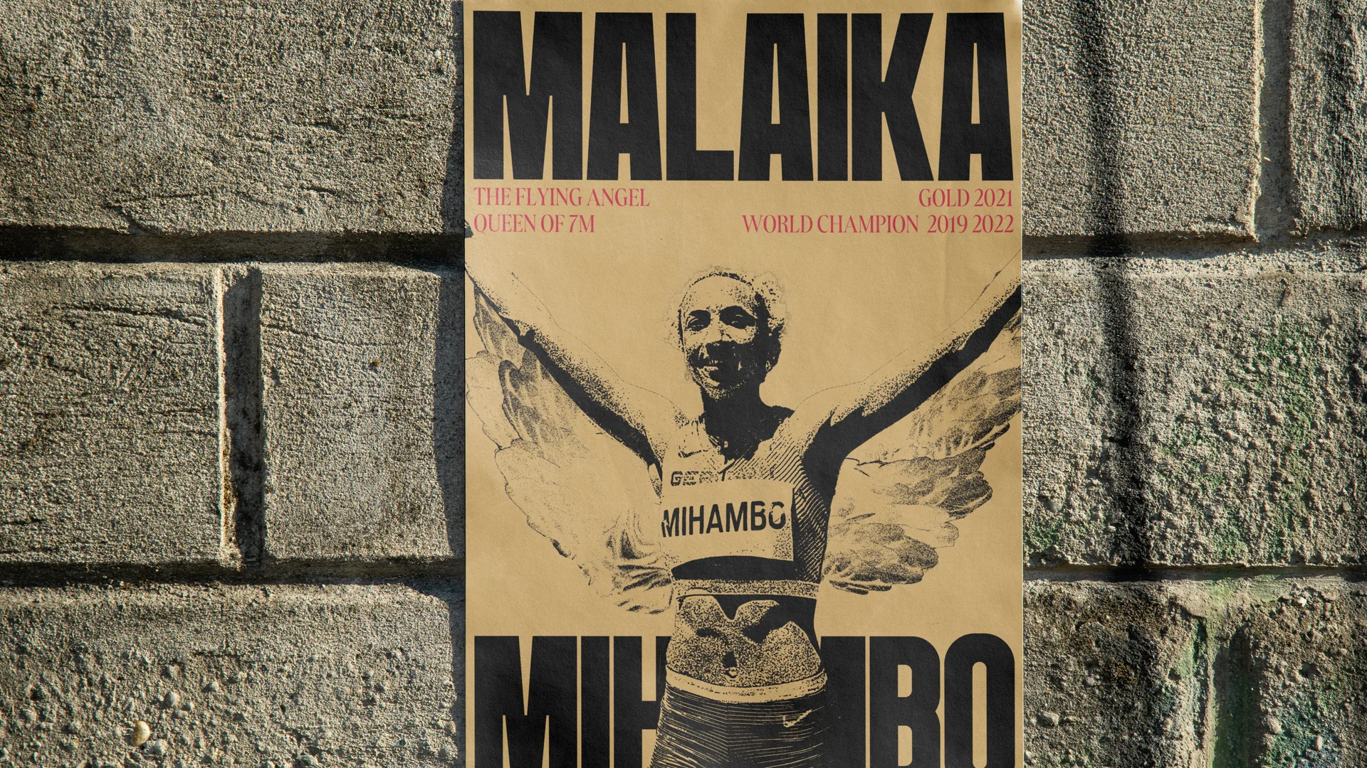 Olympia 2024 — Malaika Wall Mockup
