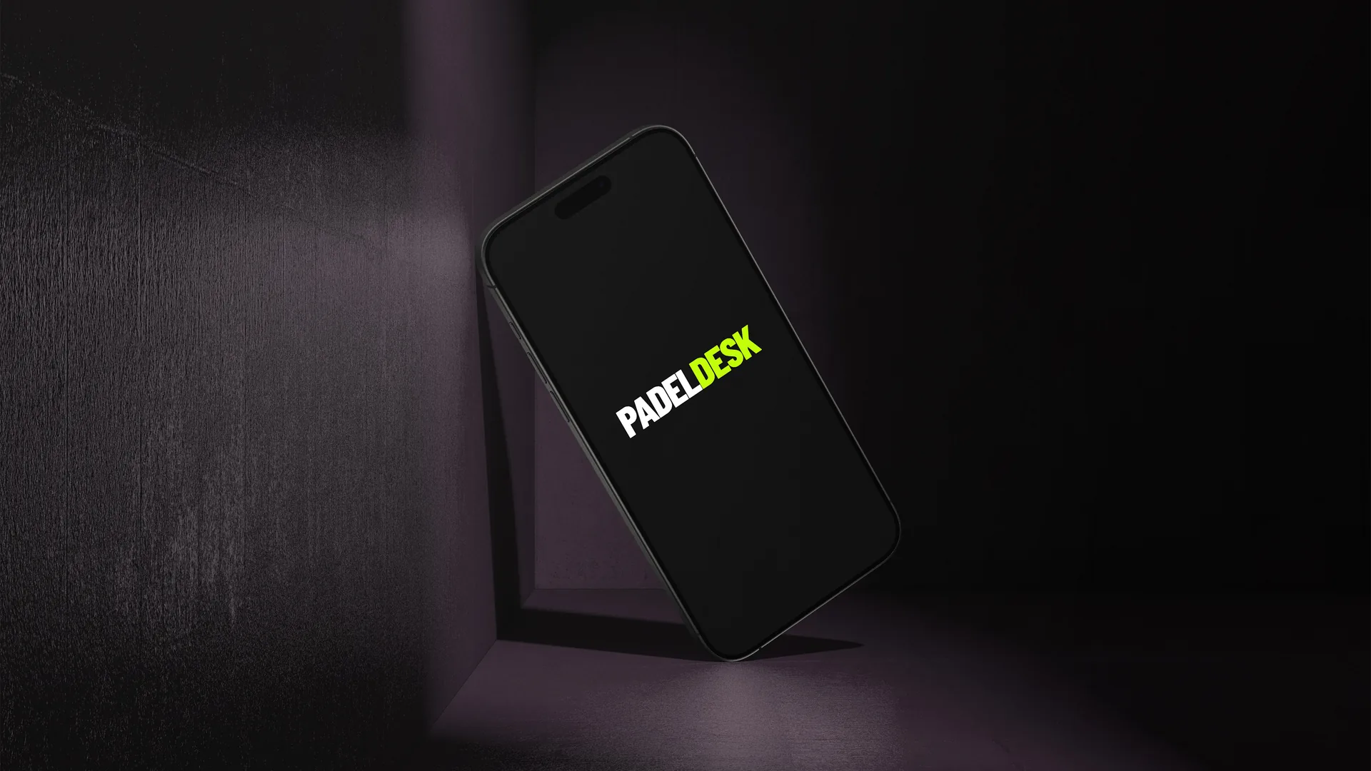 PadelDesk — Key Visual