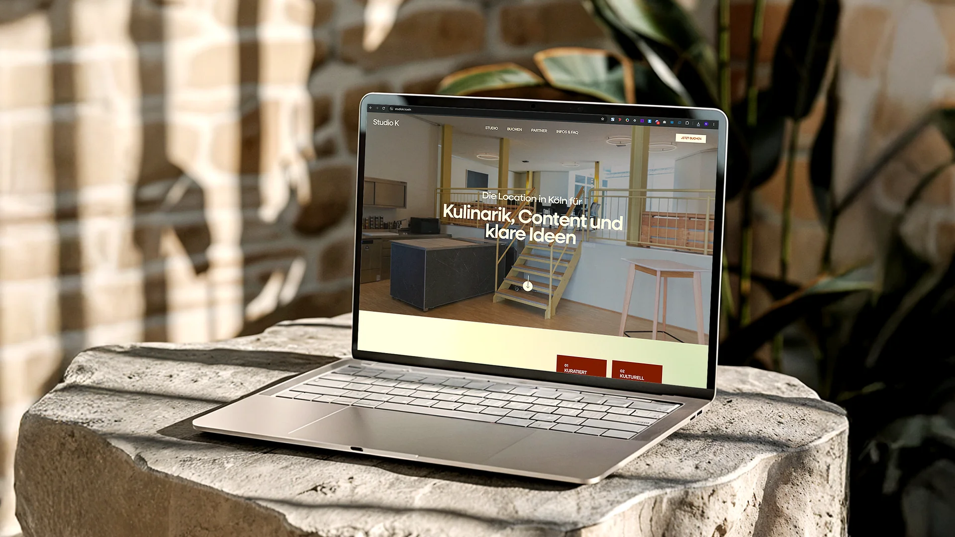 Studio K — Website Mockup